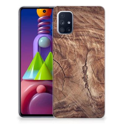 Samsung Galaxy M51 | Bumper Hoesje | Tree Trunk