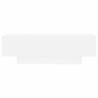 Salontafel 100x49,5x31 cm bewerkt hout zwart