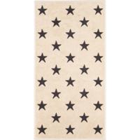 Cawö Cawö New Stars 6260 Douchelaken 70x140 beige/basalt - thumbnail