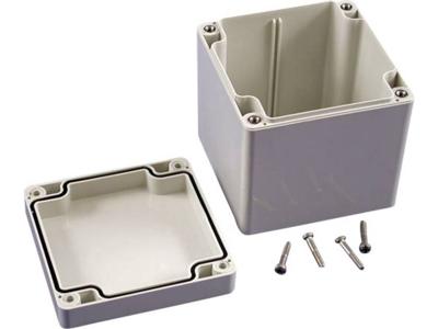 Hammond Electronics 1554EEGY Universele behuizing 90 x 90 x 90 ABS Grijs 1 stuk(s)