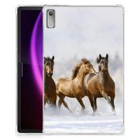 Lenovo Tab P11 Gen 2 Back Case Paarden - thumbnail