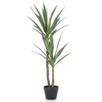 Yucca x2 110 cm kunstplant Emerald - Emerald - thumbnail