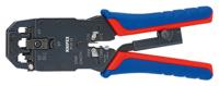 Knipex Krimptang voor Western-stekkers gebruineerd met meer-componentengrepen 200 mm - 975112 - thumbnail