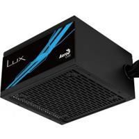 Aerocool LUX 550W power supply unit 20+4 pin ATX ATX Zwart - thumbnail