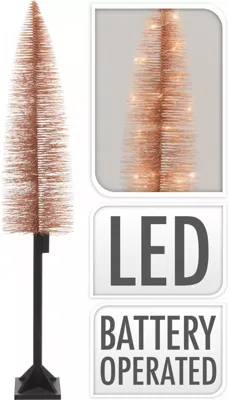 Kunstkerstboom met Glitter rose - h150cm Kunstkerstboom met Glitter rose - h150cm