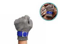 Oesterhandschoen One Size - Blauw / Wit - thumbnail