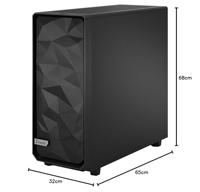Fractal Design Meshify 2 XL Light Tempered Glass big towerbig behuizing - thumbnail