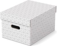 Esselte Home opbergdoos, ft 26,5 x 36,5 x 20,5 cm, wit, pak van 3 stuks - thumbnail