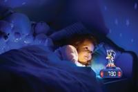 Digitale wekker met Sonic-nachtlampje en geluidseffecten - thumbnail