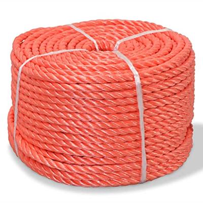 VidaXL Touw gedraaid 10 mm 500 m polypropyleen oranje VidaXL Touw gedraaid 10 mm 500 m polypropyleen oranje