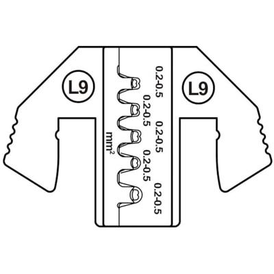 TOOLCRAFT TO-9627240 Krimpinzetstuk Fastin-Faston 2.8 , ST, JPT 2.8K contact, JT 2.8 , Positieve vergrendeling 6.3 contact, MCP contact (SWS) 0.2 tot 0.5 mm²