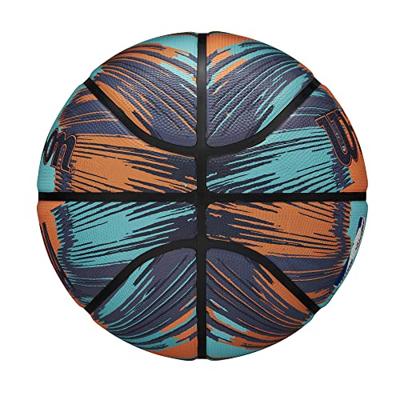 Wilson Basketbal NBA DRV Pro Streak Oranje Blauw Wilson Basketbal NBA DRV Pro Streak Oranje Blauw