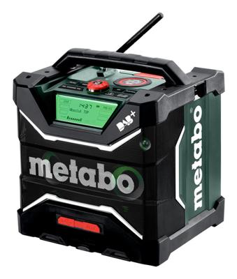 Metabo RC 12-18 32W BT DAB+ Accu Bouwradio met laadfunctie en bluetooth 12-18V | excl. accu&apos;s en lader