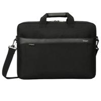 Targus 15-16" geolite ecosmart slim brief laptoptas (zwart) - thumbnail
