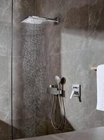 Hansgrohe Raindance e hoofddouche met douchearm 30cm mat zwart 26238670 - thumbnail