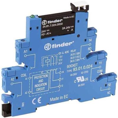 Finder SSR-koppelrelais 38.31.7.024.9024 Schakelspanning (max.): 35 V/DC 1 stuk(s)