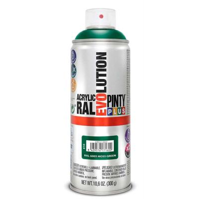 Sprayverf Pintyplus Evolution RAL 6005 400 ml Moss Green Sprayverf Pintyplus Evolution RAL 6005 400 ml Moss Green