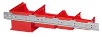 Allit 457082 Zichtbak (l x b x h) 590 x 5 x 47 mm Metaal 1 stuk(s) - thumbnail