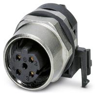 Phoenix Contact 1436550 Sensor/actuator inbouwconnector M12 Aantal polen (sensoren): 4 Bus, inbouw 10 stuk(s) - thumbnail