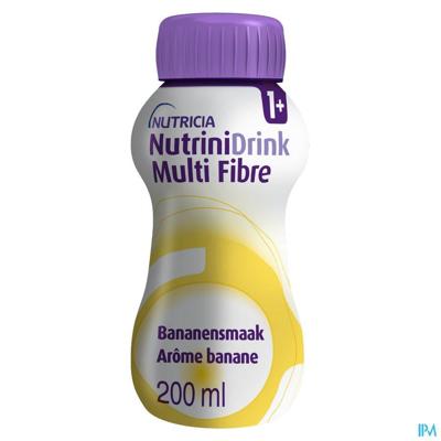 NutriniDrink Multi Fibre Bananensmaak Flesje 200ml