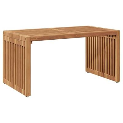Tuin Bijzettafel Bruin 70 x 37,5 x 35,5 cm Massief Teakhout