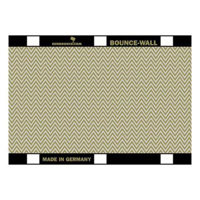 Sunbounce Reflector 20x28cm ZEBRA goud/zilver voor BOUNCE-WALL