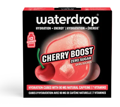 Waterdrop Cherry Boost Hydration Cubes