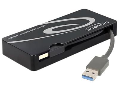 DeLOCK Adapter USB 3.0 > HDMI / VGA + Gigabit LAN + USB 3.0 DeLOCK Adapter USB 3.0 > HDMI / VGA + Gigabit LAN + USB 3.0