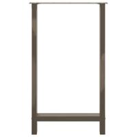 Bartafelpoten 2 st 60x(100-101) cm staal naturel - thumbnail