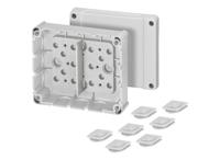 Hensel 6000040 Verdeeldoos Halogeenvrij, Verzegelbaar (l x b) 139 mm x 119 mm 1 stuk(s) - thumbnail