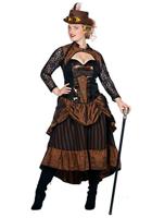 Steampunk jurk elite Victoria - thumbnail