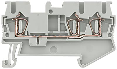 Siemens 8WH20030AF00 Doorgangsklem 5.2 mm Trekveeraansluiting Oranje 50 stuk(s) Piece