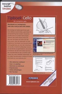 Tipboek Cello met tipcodes