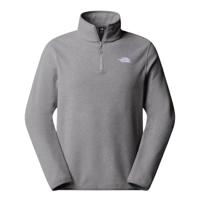 The North Face Glacier 1/4 Zip Fleece Heren TNF Mid Grey Heather L - thumbnail