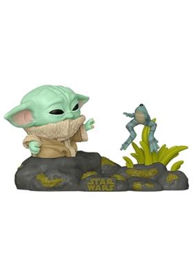Star Wars The Mandalorian Funko Pop Vinyl: Grogu with Frog