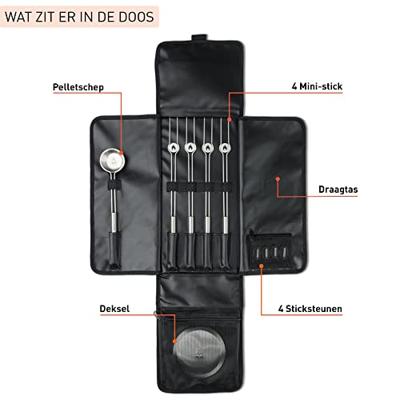 Accessoirespakket rvs mesa