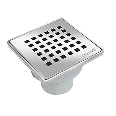 Doucheput Creavit PVC met RVS rooster 150x150 mm Onderuitlaat Creavit Doucheput Creavit PVC met RVS rooster 150x150 mm Onderuitlaat Creavit