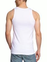 Garage Singlet semi bodyfit White (art 0401) - thumbnail