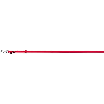 Trixie Hond Classic riem, 1,20-1,80 m x 10 mm, Rood