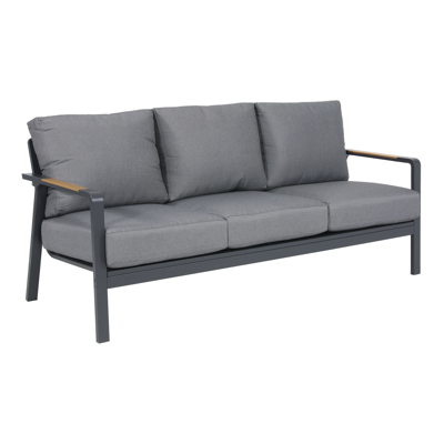 Mai Tai 3-persoons loungebank aluminium antraciet
