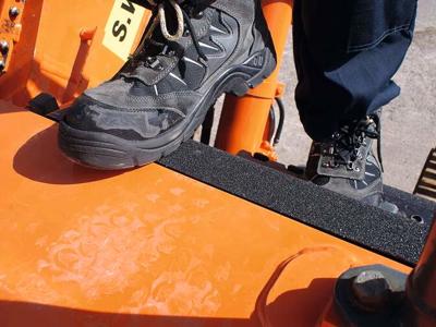 Durable DURALINE GRIP 1085130 Anti-sliptape Zwart, Geel (l x b) 15 m x 75 mm 1 stuk(s)