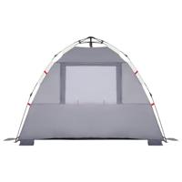 Strandtent 3-persoons waterdicht snelontgrendeling grijs - thumbnail