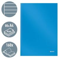 Leitz 46650030 Notitieboek Gelinieerd Lichtblauw Aantal paginas: 80 DIN A4 - thumbnail