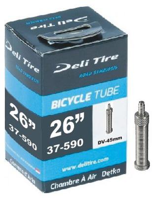 Deli tire binnenband dv12 26 inch 26x1 3/8 32/37-584/590 45 mm