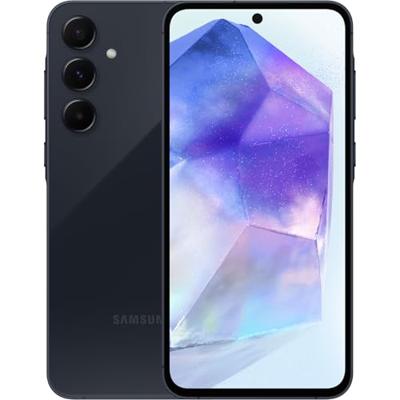 Samsung Galaxy A55 5G Smartphone 128 GB 16.8 cm (6.6 inch) Navy Android 14 Hybrid-SIM