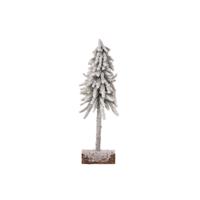 Decoris Kunstkerstboom sneeuw op stam ø15xh45cm - thumbnail