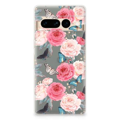 Google Pixel 7 Pro | TPU Case | Butterfly Roses Google Pixel 7 Pro | TPU Case | Butterfly Roses