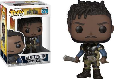 Beeldje Funko Pop! Marvel: Black Panther - Erik Killmonger