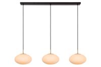 Lucide ELYSEE - Hanglamp - 3xE27 - Opaal - thumbnail