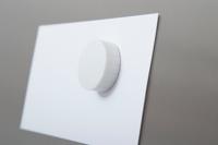 MAUL magneet Solid, 38 mm, trekkracht 2,5 kg, doos van 10 stuks, wit - thumbnail